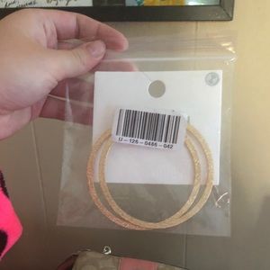 Forever 21 hoop earrings